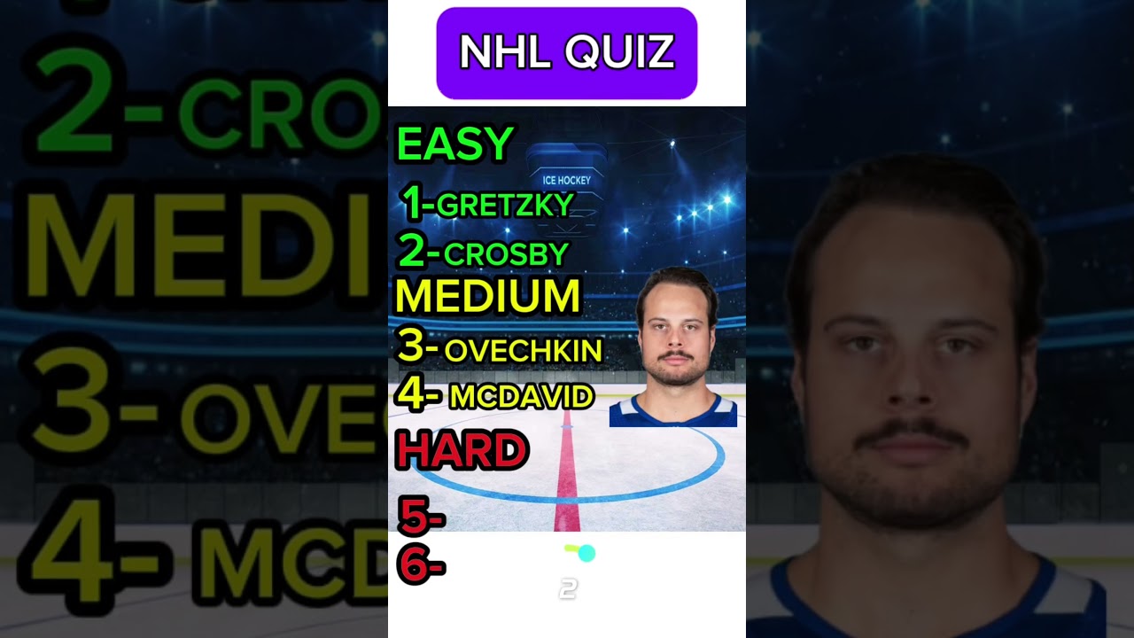NHL quiz #nhl #trivia #quiz
