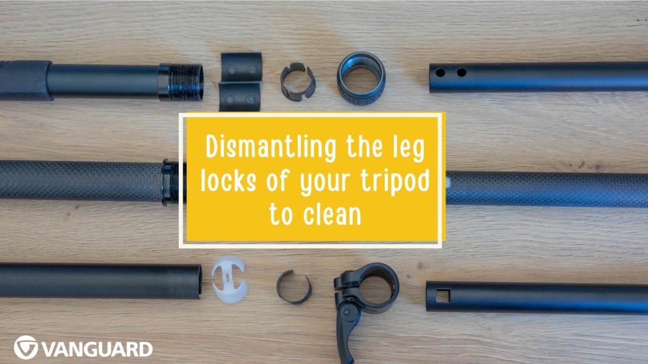 Dismantling the leg locks of your Alta Pro 2+ Series tripod to clean