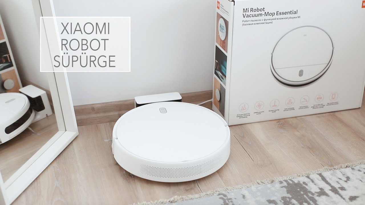 Xiaomi Mi Robot Vacuum Mop 2in1 Essential - En Uygun Fiyatlı Hem Silen Hem Süpüren Robot Süpürge-