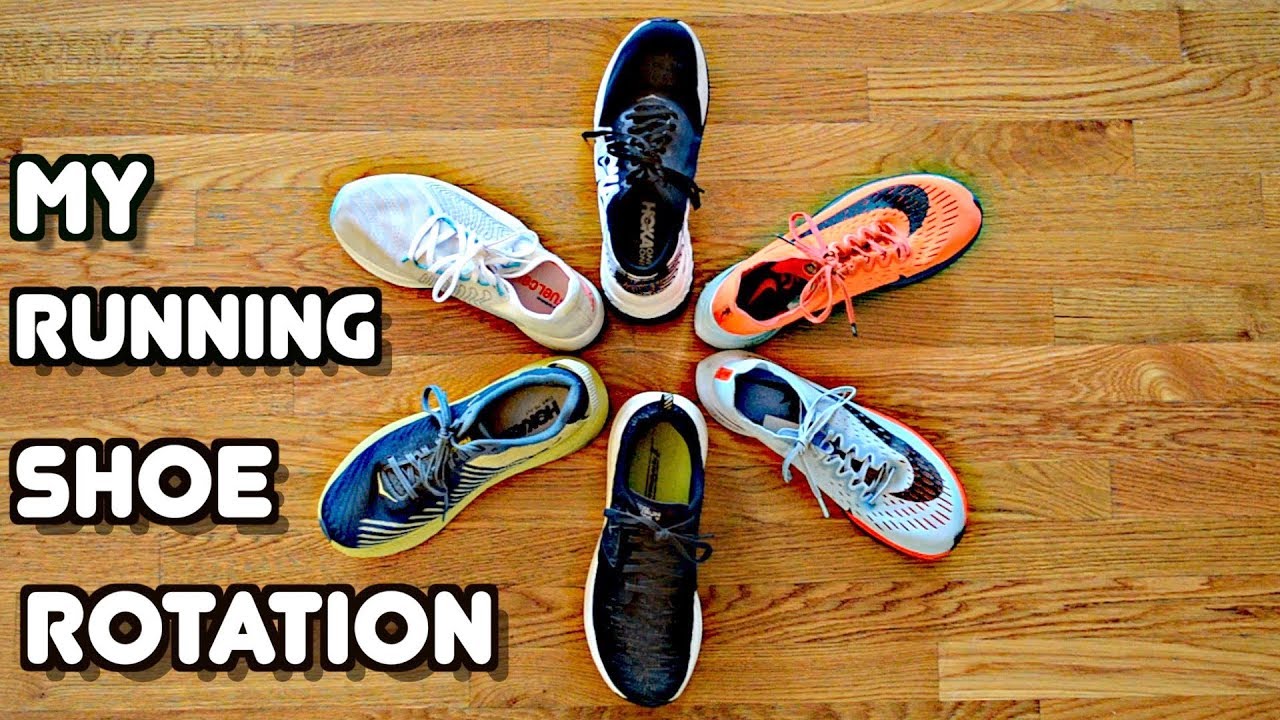 MY RUNNING SHOE ROTATION