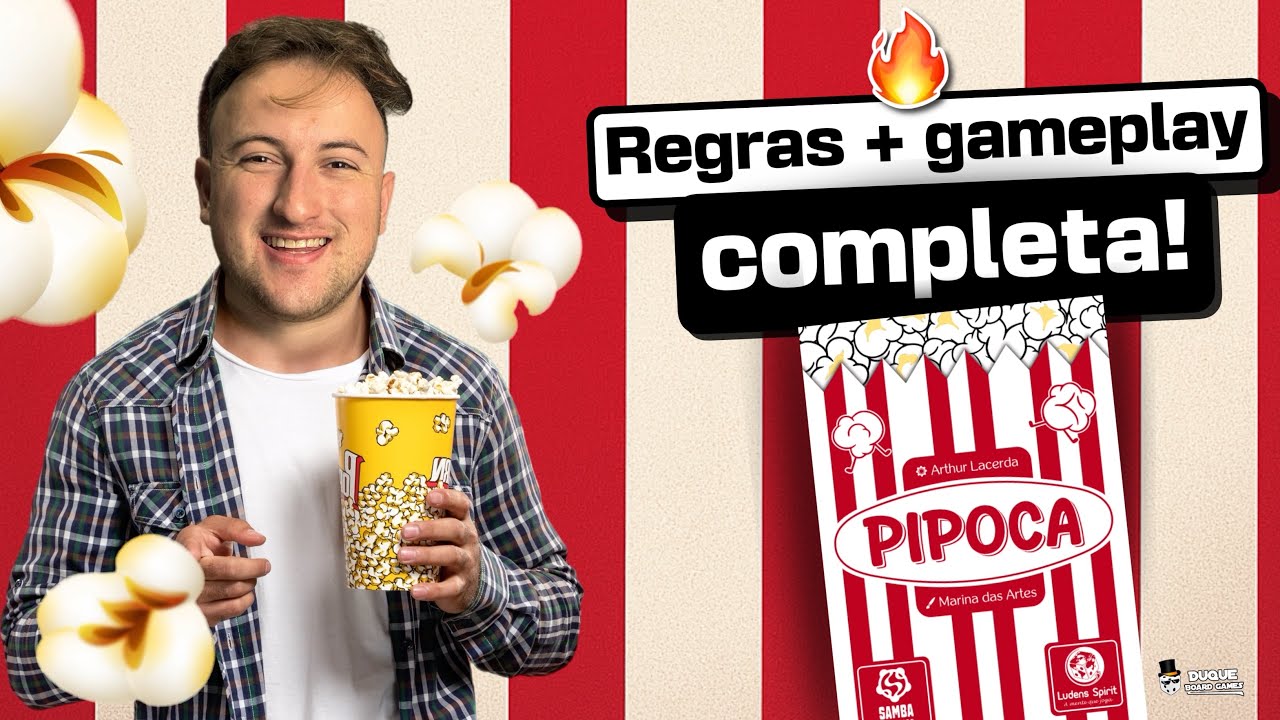 PIPOCA - Regras + gameplay completa