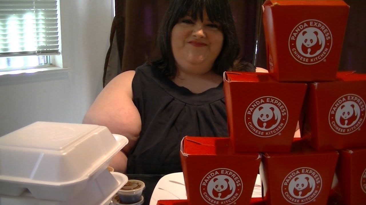 Panda Express Honey Sesame Chicken Breast Mukbang