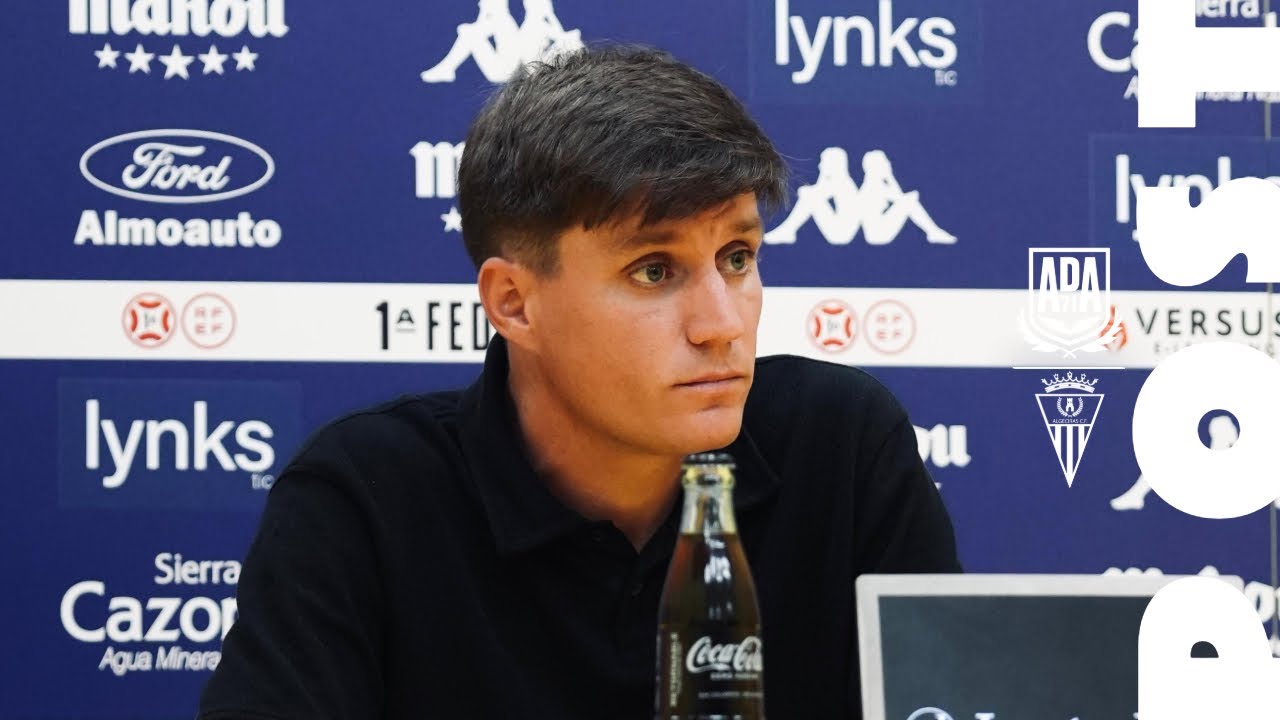 El post partido de Pablo &Aacute;lvarez tras el empate en el Alcorc&oacute;n Algeciras 