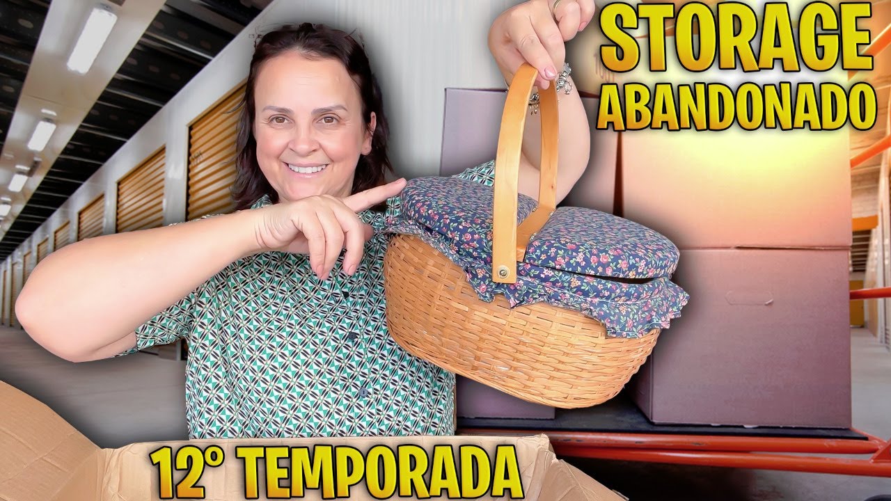 COISAS DE VALOR E ITENS DE COZINHA NAS CAIXAS ABANDONADAS DO STORAGE