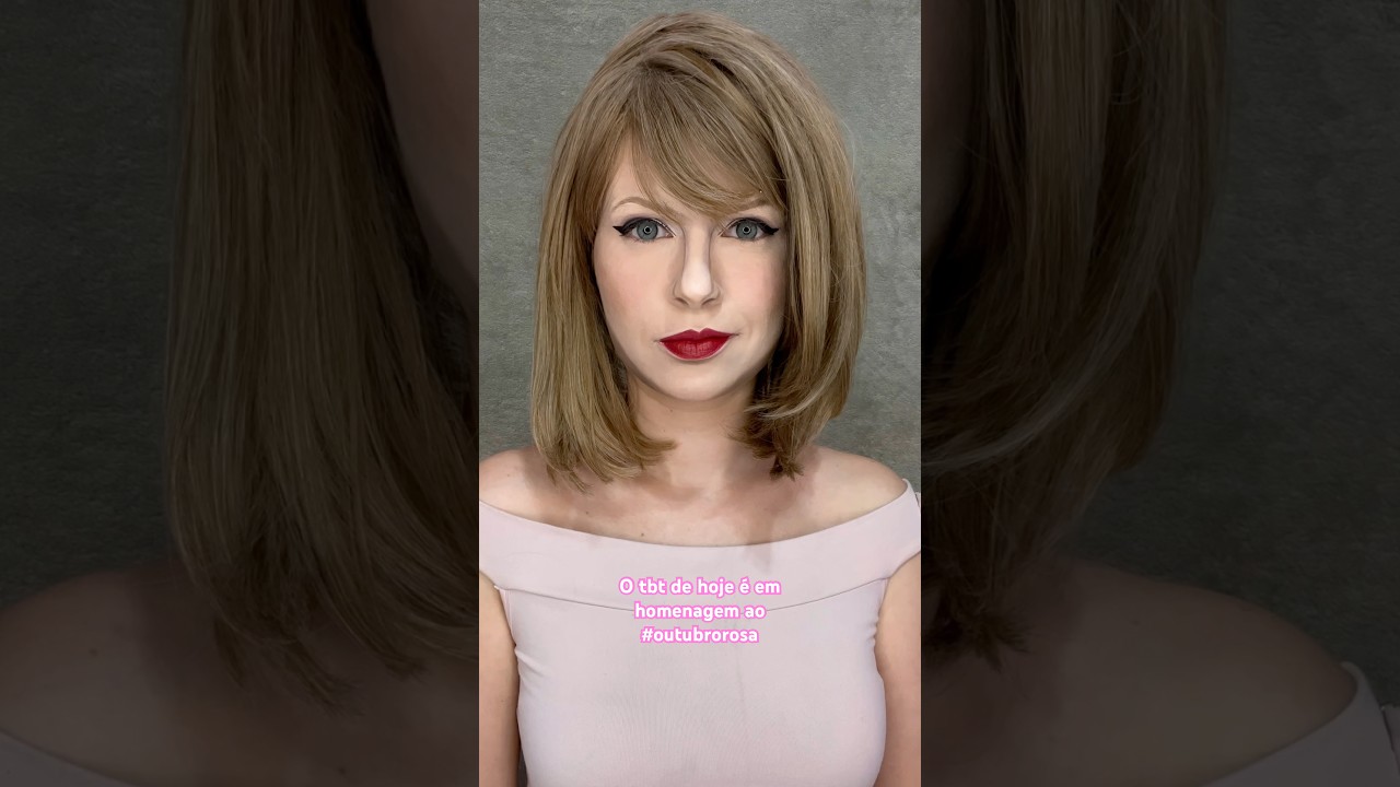 Outubro Rosa!👚🩷 #cuidese #outubrorosa #makeuptransformation