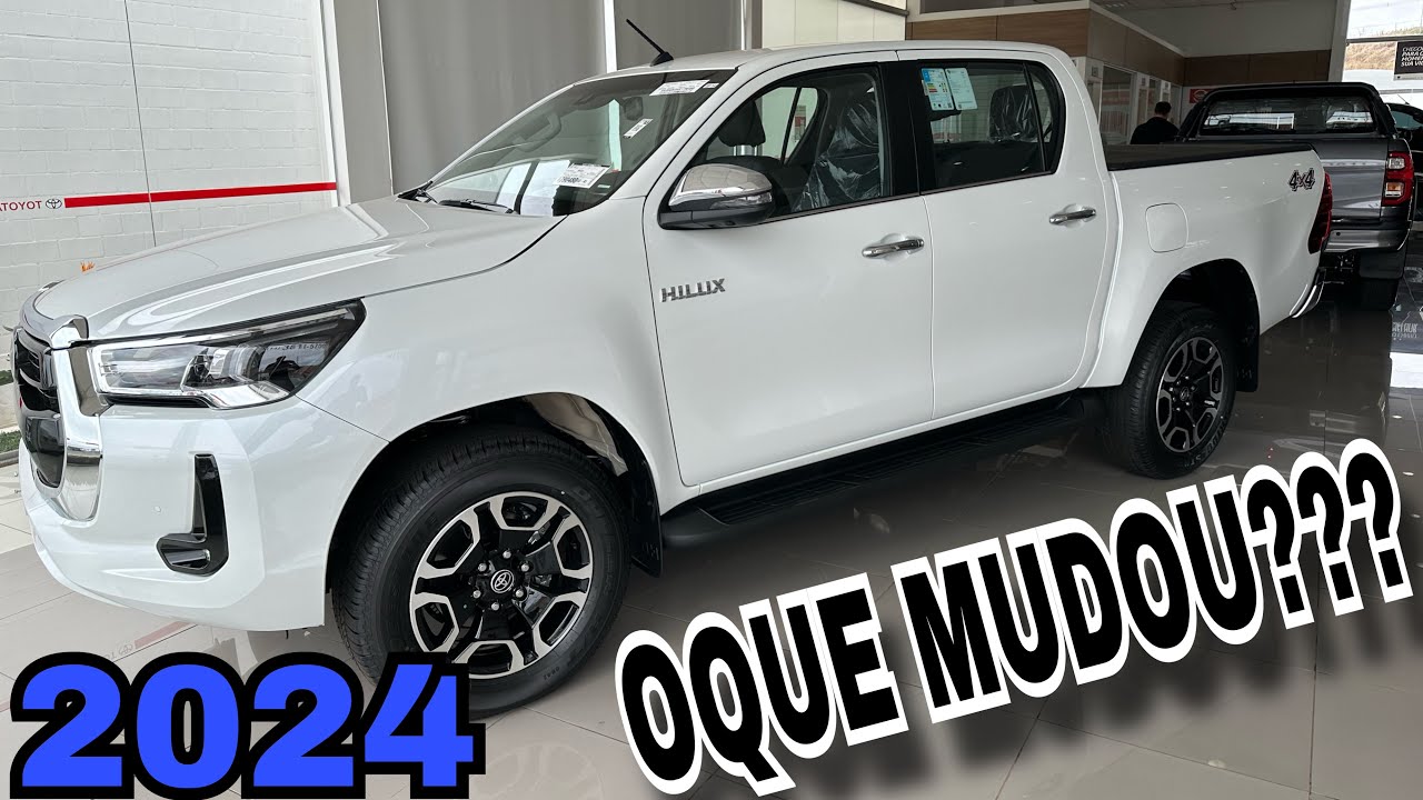 NOVA TOYOTA HILUX 2024 VERSÃO SRX EM DETALHES l SEM DÚVIDAS A MELHOR CAMINHONETE DA CATEGORIA!!!