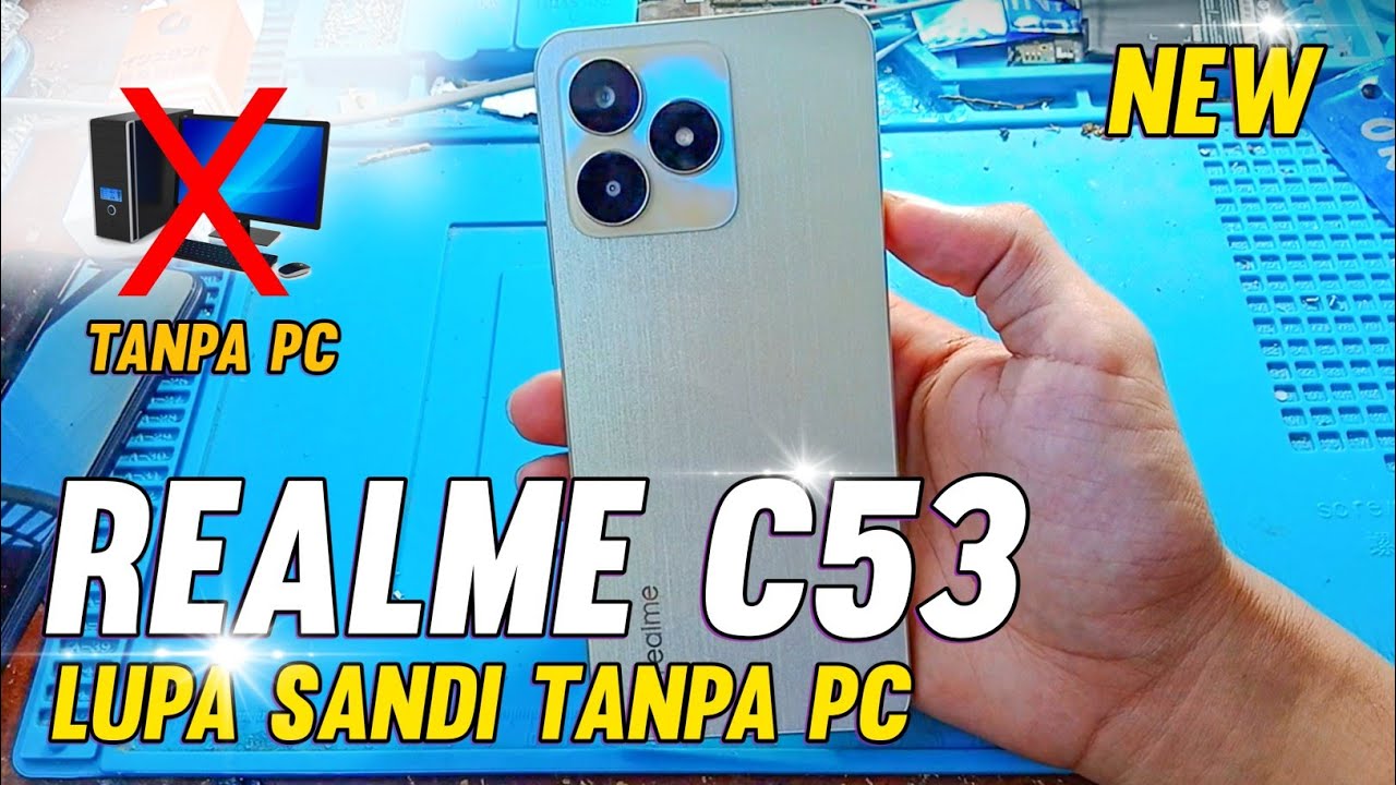 CARA TERBARU RESET HP REALME C53 LUPA SANDI TANPA PC