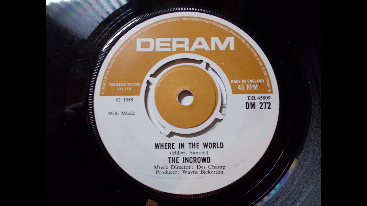 The Incrowd &ndash; Where In The World   _____ UK Mod Soul Dancer