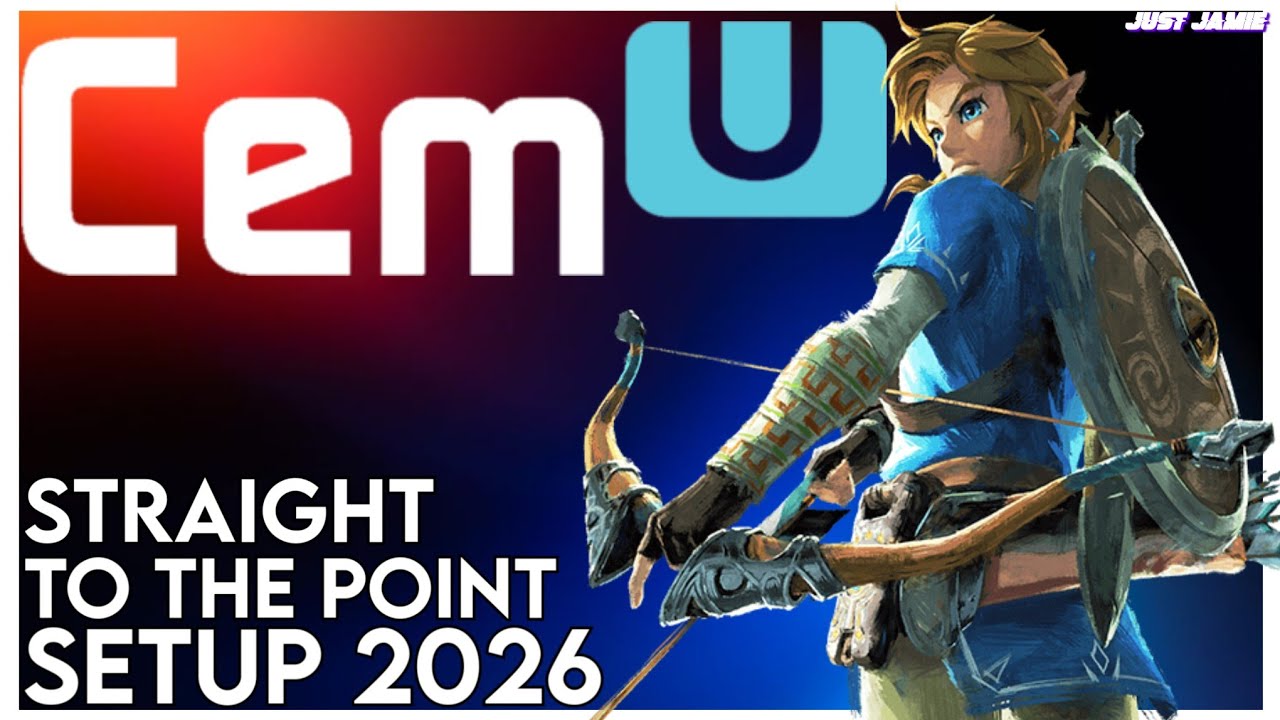 Руководство по установке эмулятора Wii U Cemu 2026 #cemu #wiiu #emulator