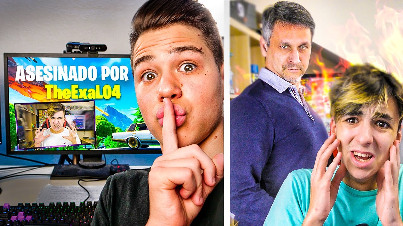 Le hago stream sniping a este Youtuber y me amenaza su padre... *mala idea*
