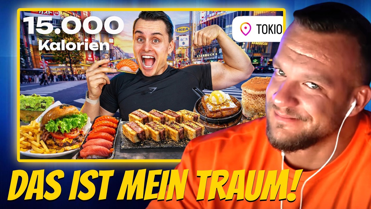 Die arme Freundin! Franklin ballert 15.000 Kcal in Tokio! William Niewiara Live Reaktion