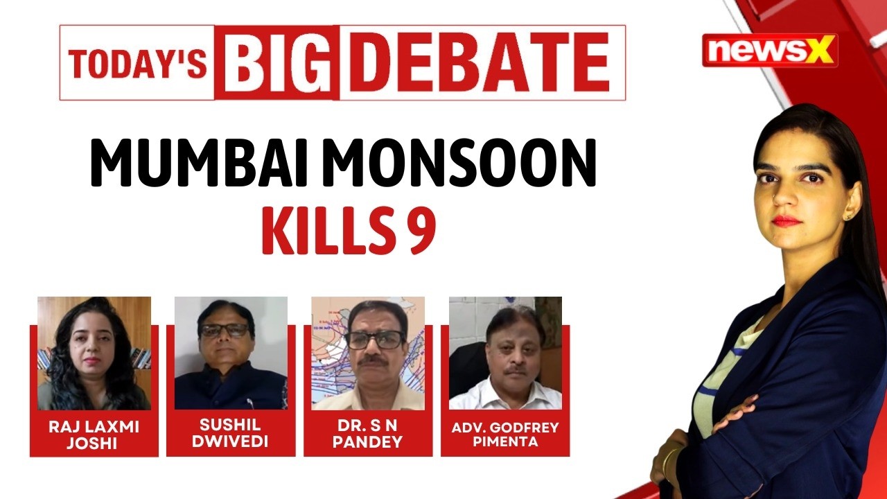 Mumbai Sinks: 9 Deaths In Monsoon Havoc | How Do We End Metropolitan Apathy Deaths | NewsX