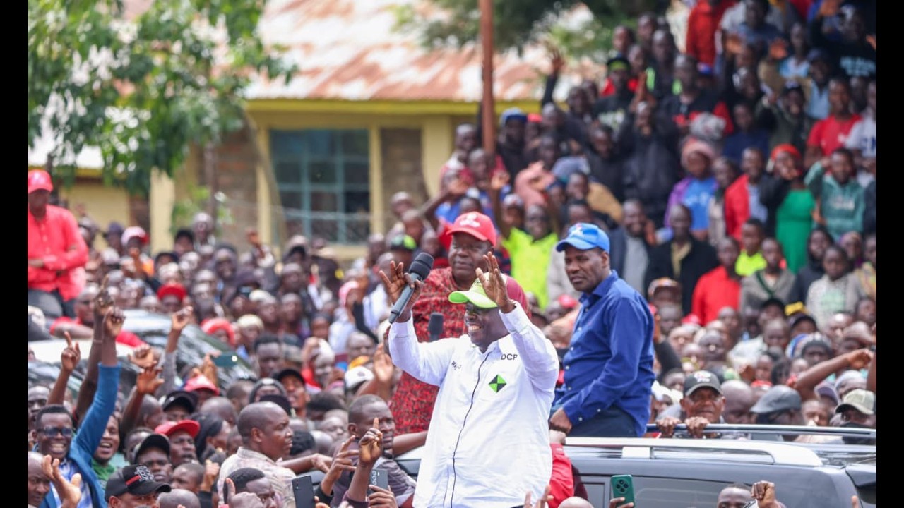 LIVE: Kalonzo, Gachagua Light Up Mai Mahiu for Public Engagement, Naivasha