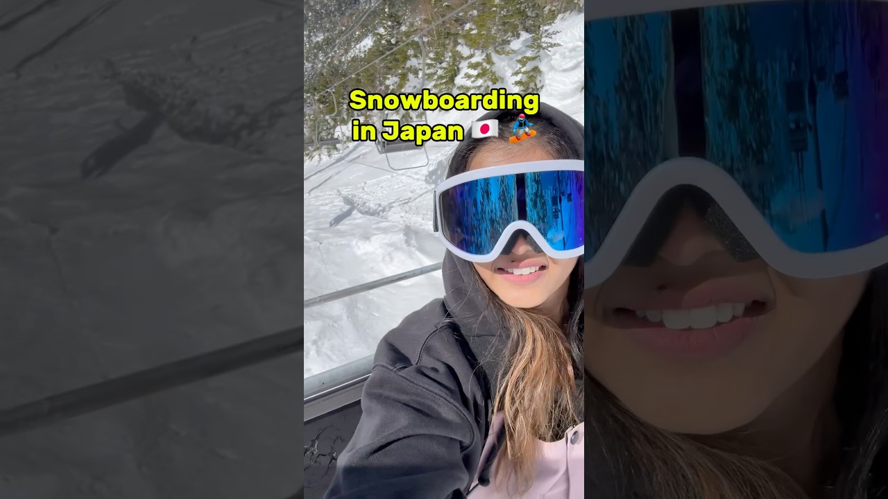 Snowboarding 🏂 #snowboarding #beginners #japansnow