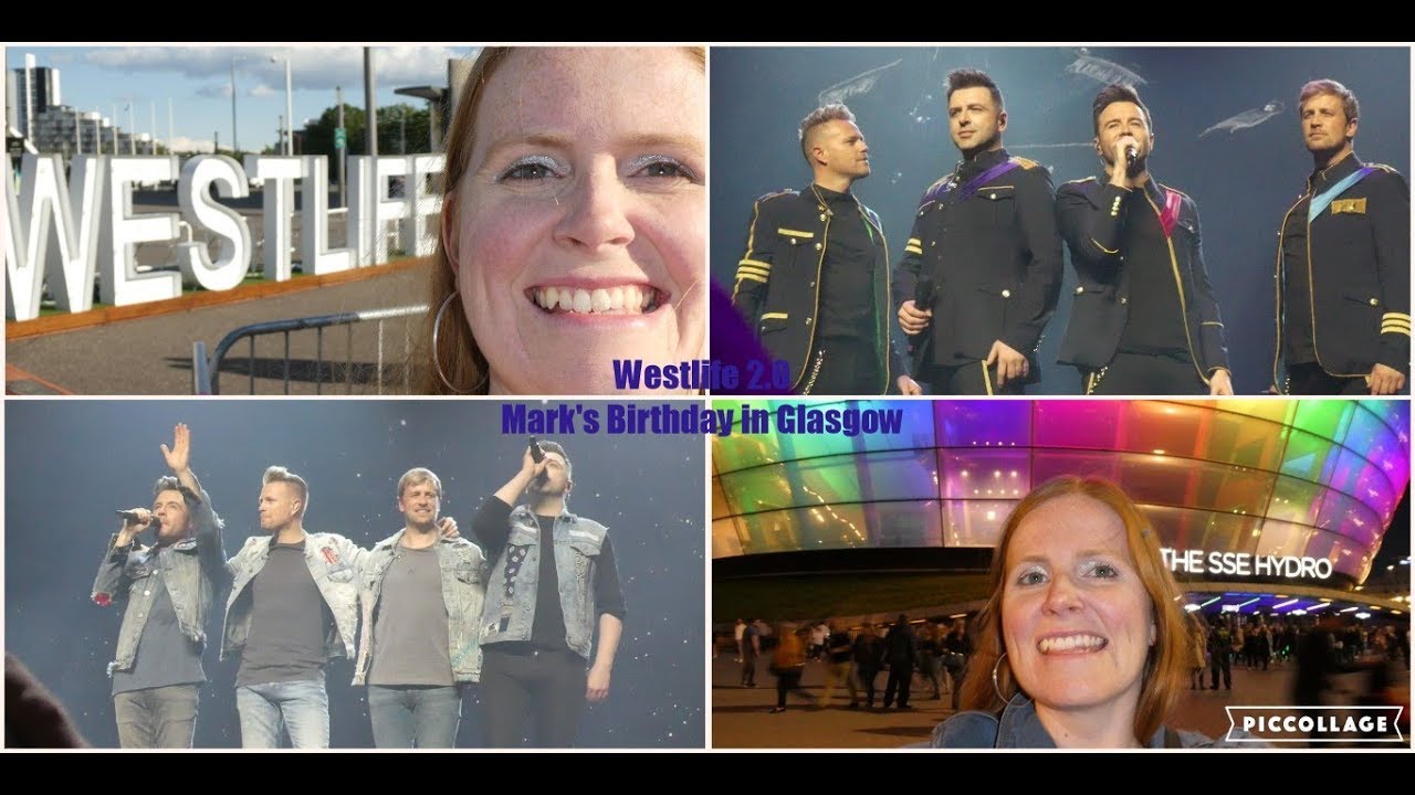 Westlife in Glasgow - Mark's Birthday - The Twenty Tour - 28th May 2019