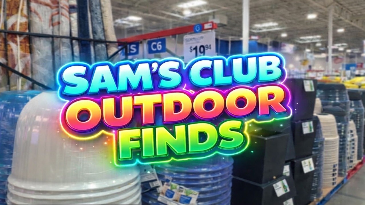 Sam’s Club Outdoor Finds! Garden & Yard Deals You Should See 🌿