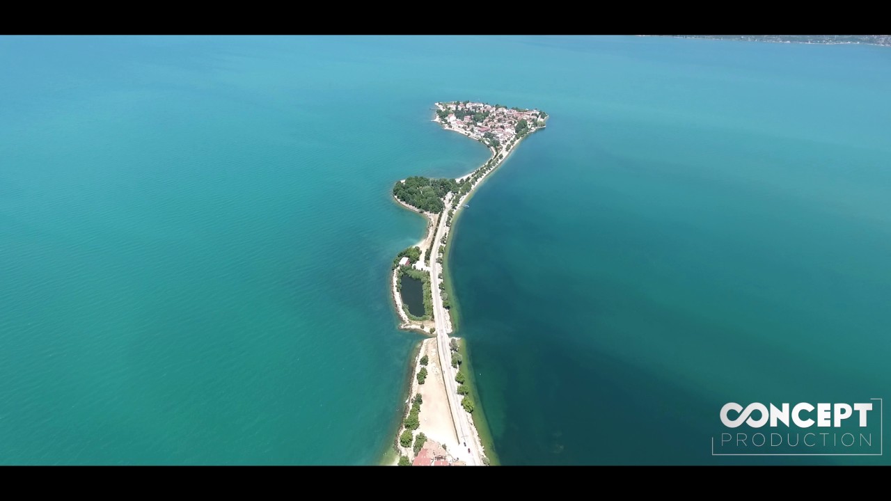 Isparta / Eğirdir / G&ouml;l ve Ada Hava &Ccedil;ekimi Instagram Video