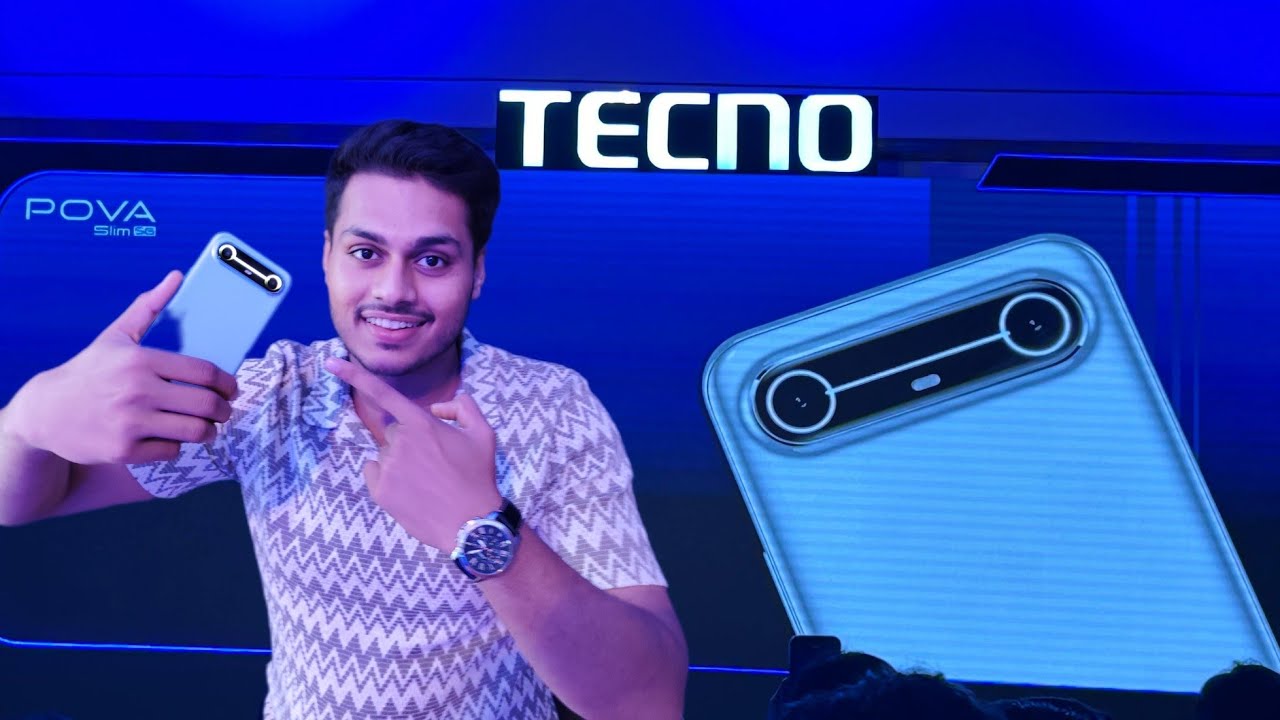 TECNO Pova Slim 5G | 19,999/- Only | 🤩slimmest phone in the world | unboxing #tecnopovaslim #tecno 