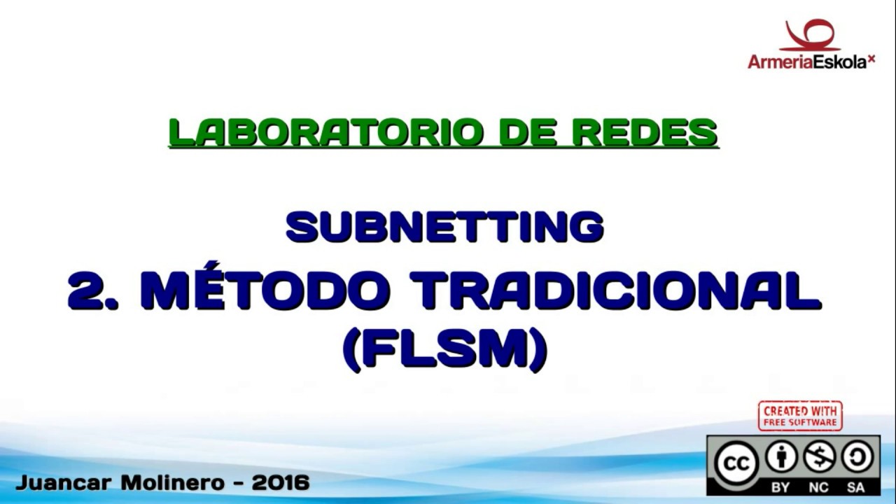 Subnetting - 02 Subnetting tradicional (FLSM)