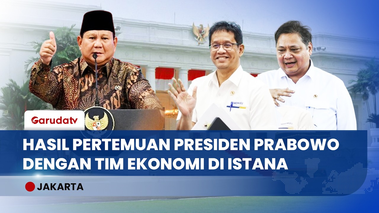 Presiden Prabowo Bahas Detail Efisiensi Bersama Menko Airlangga dan Menkeu Purbaya