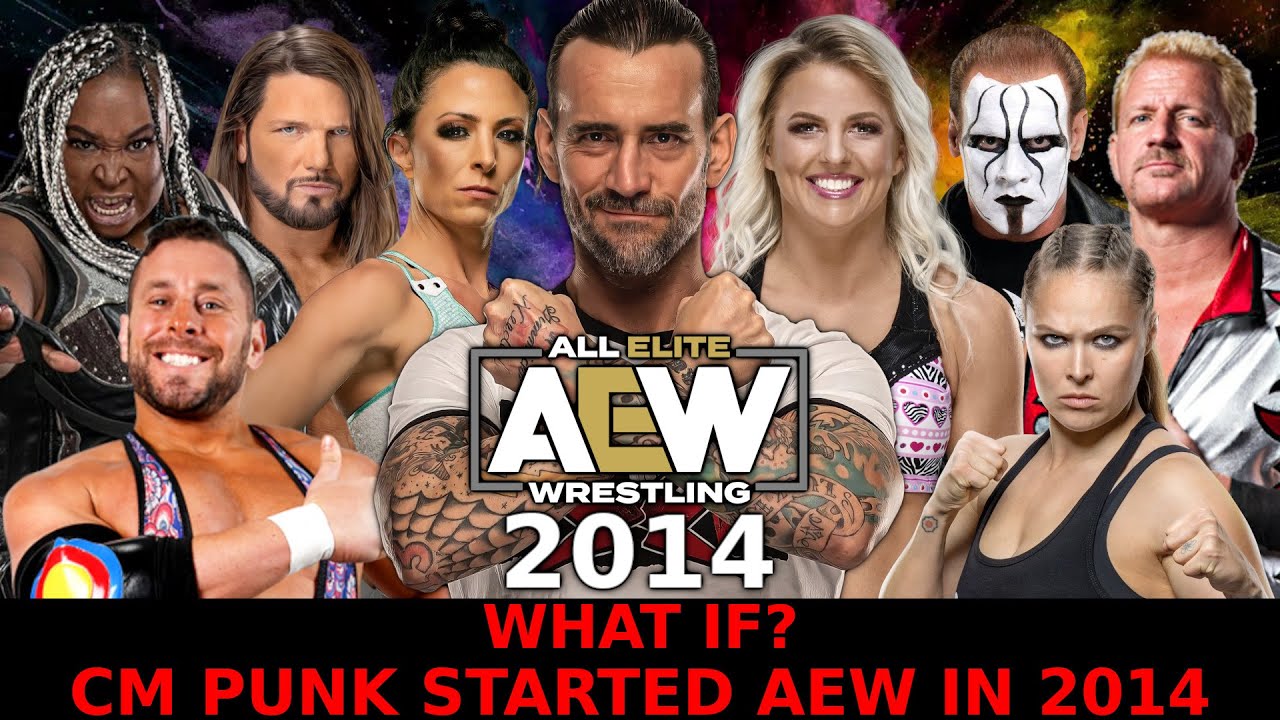 What If CM Punk Left WWE in 2014 and Founded AEW? | TEW 2020 Experiment