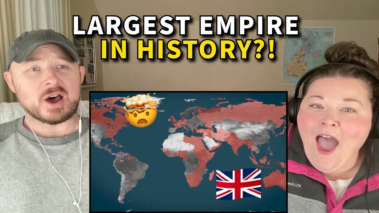 Americans React: Every Country Britain Ever Invaded | This is Insane!