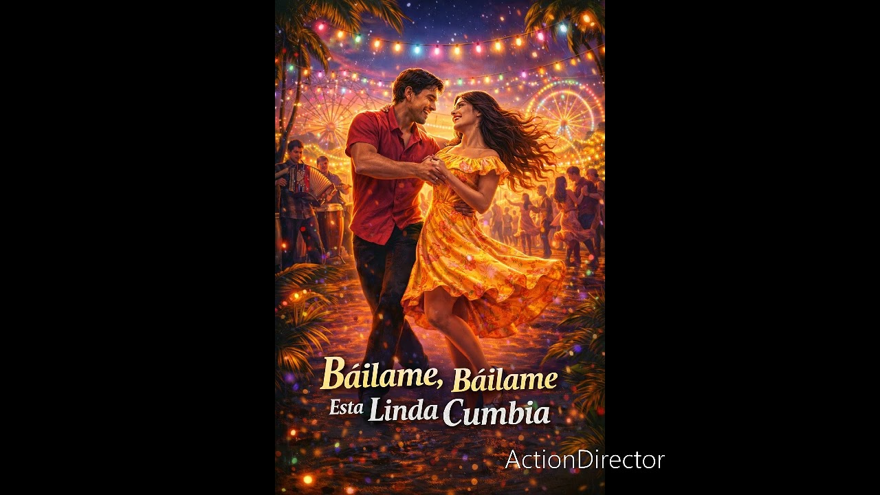 Báilame, báilame esta linda cumbia.