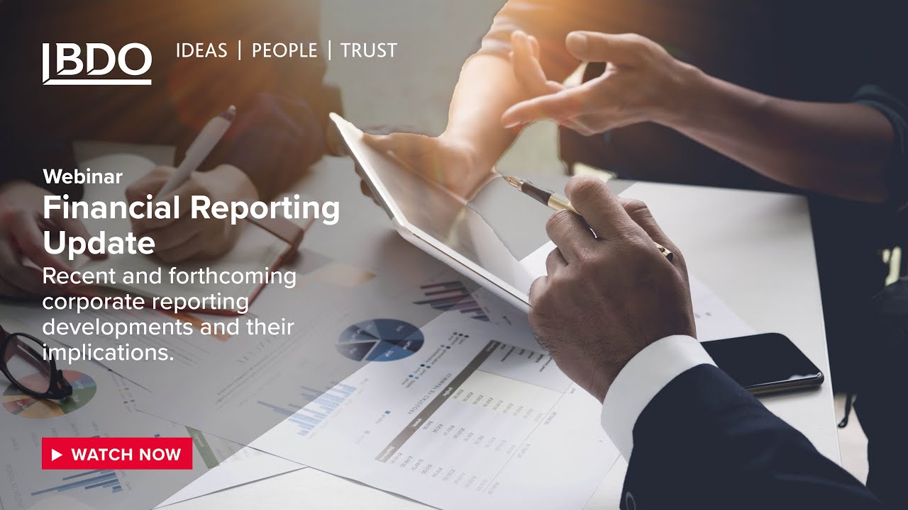 Financial Reporting Webinar | June 2023