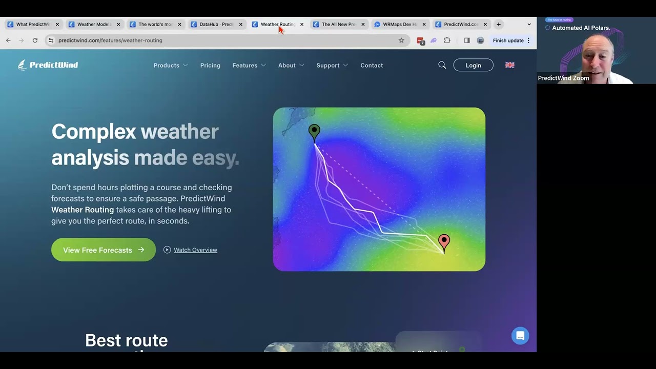 Race Yacht Weather Routing Introduction Webinar
