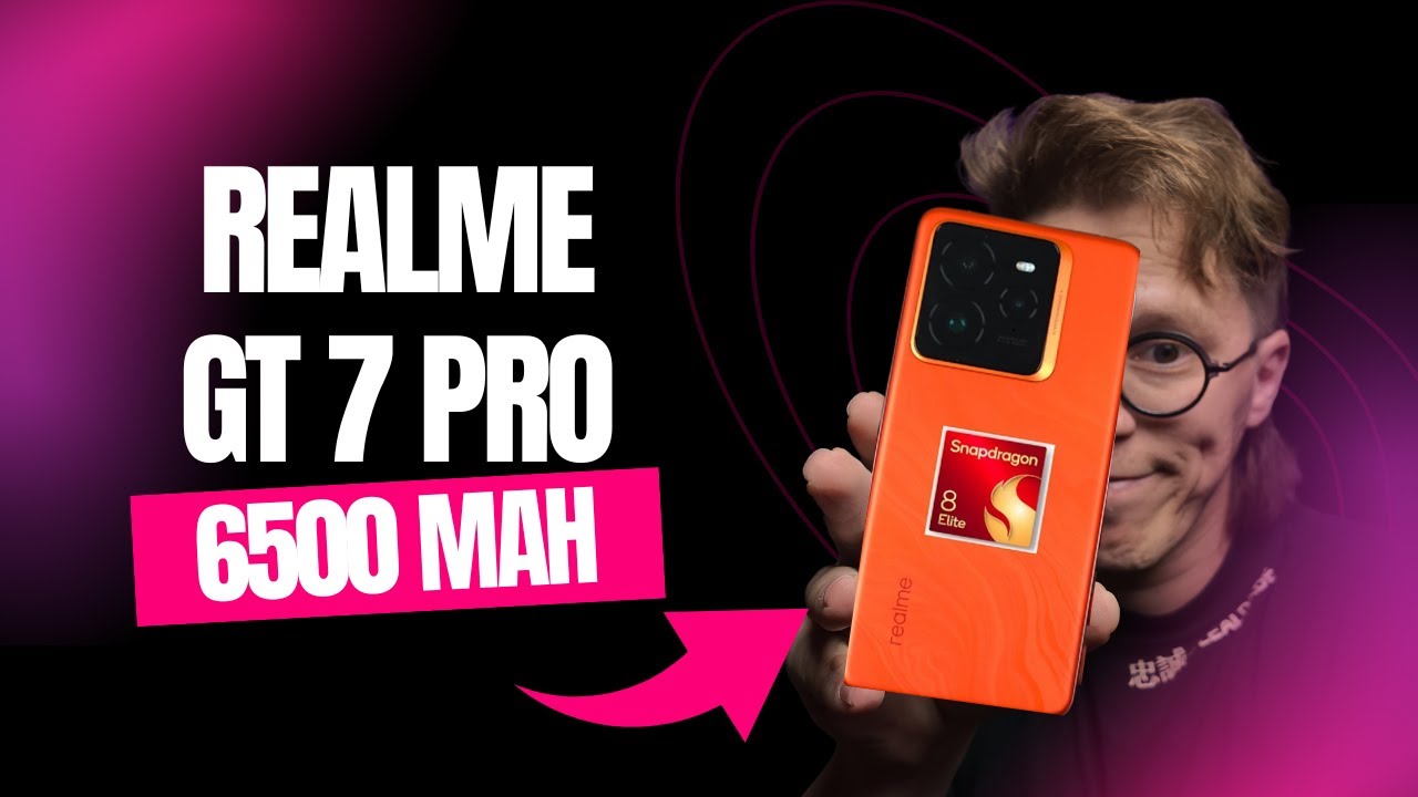 TESTE REAL REALME GT 7 PRO! 6500 MAH FAZEM DIFERENÇA?