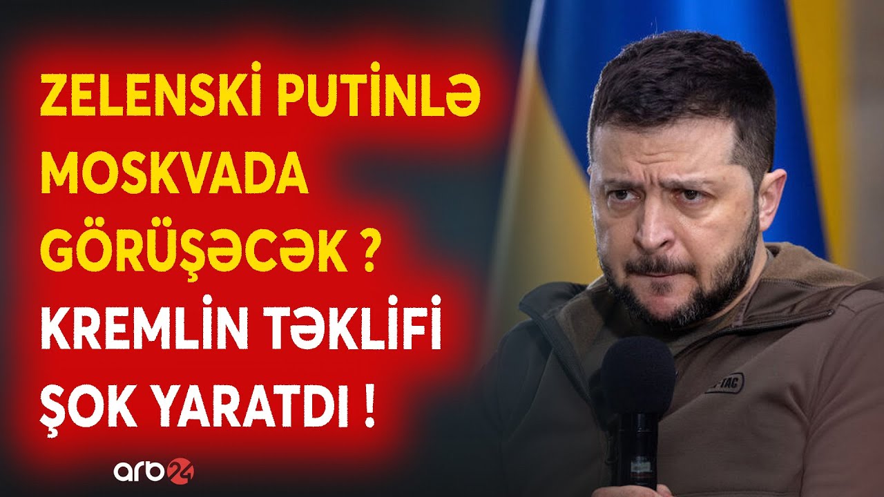 SON DƏQİQƏ! Putin və Zelenski Moskvada görüşür? - Kremldən GÖZLƏNİLMƏZ TƏKLİF - MÜHARİBƏNİN SONU...