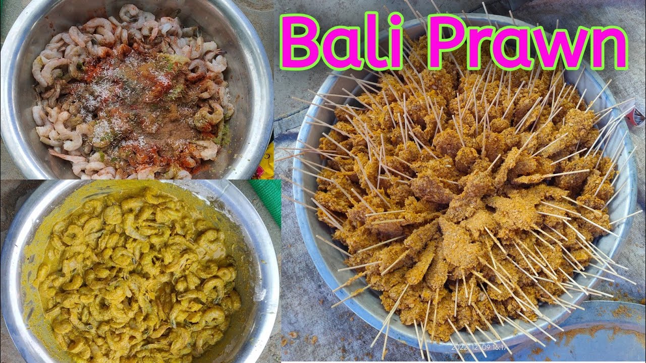 Bali Prawn Golden Prawn Fry🍤Crispy Prawn Stick🦐 Crunchy Coating Party Style in Odia