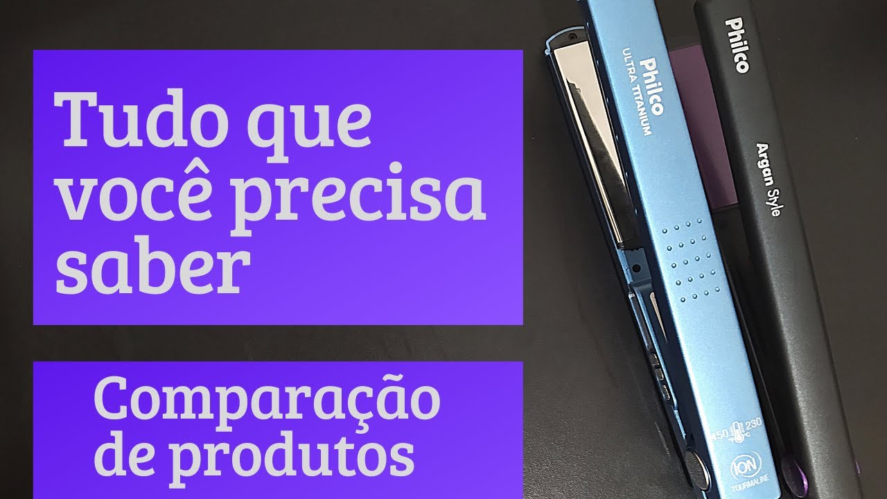 Prancha de cerâmica ou titanium: descubra qual a melhor chapinha | Escolha Ideal