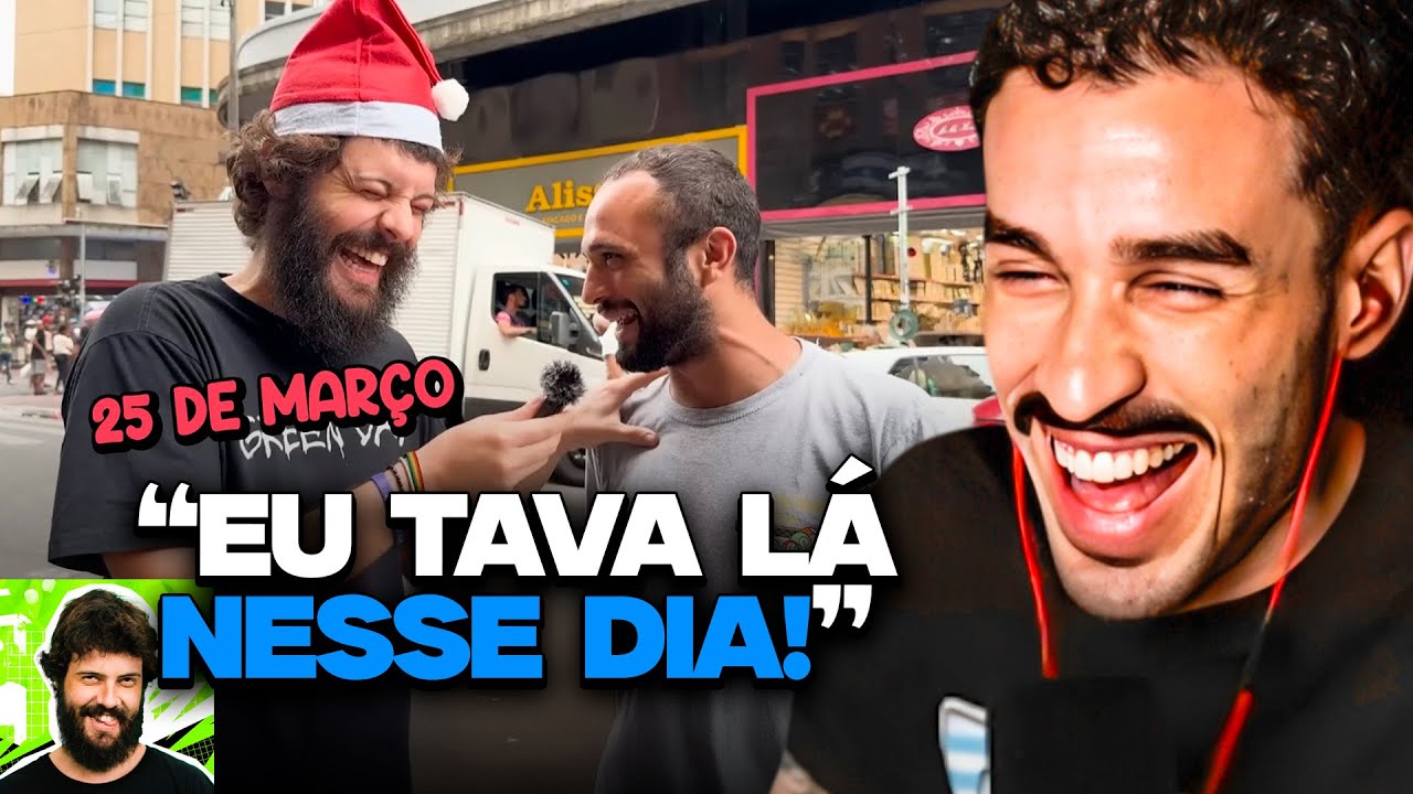 ELE FOI PRA GALERA! NOEL DOIDÃO NA 25 DE MARÇO! | REACT DIOGO DEFANTE