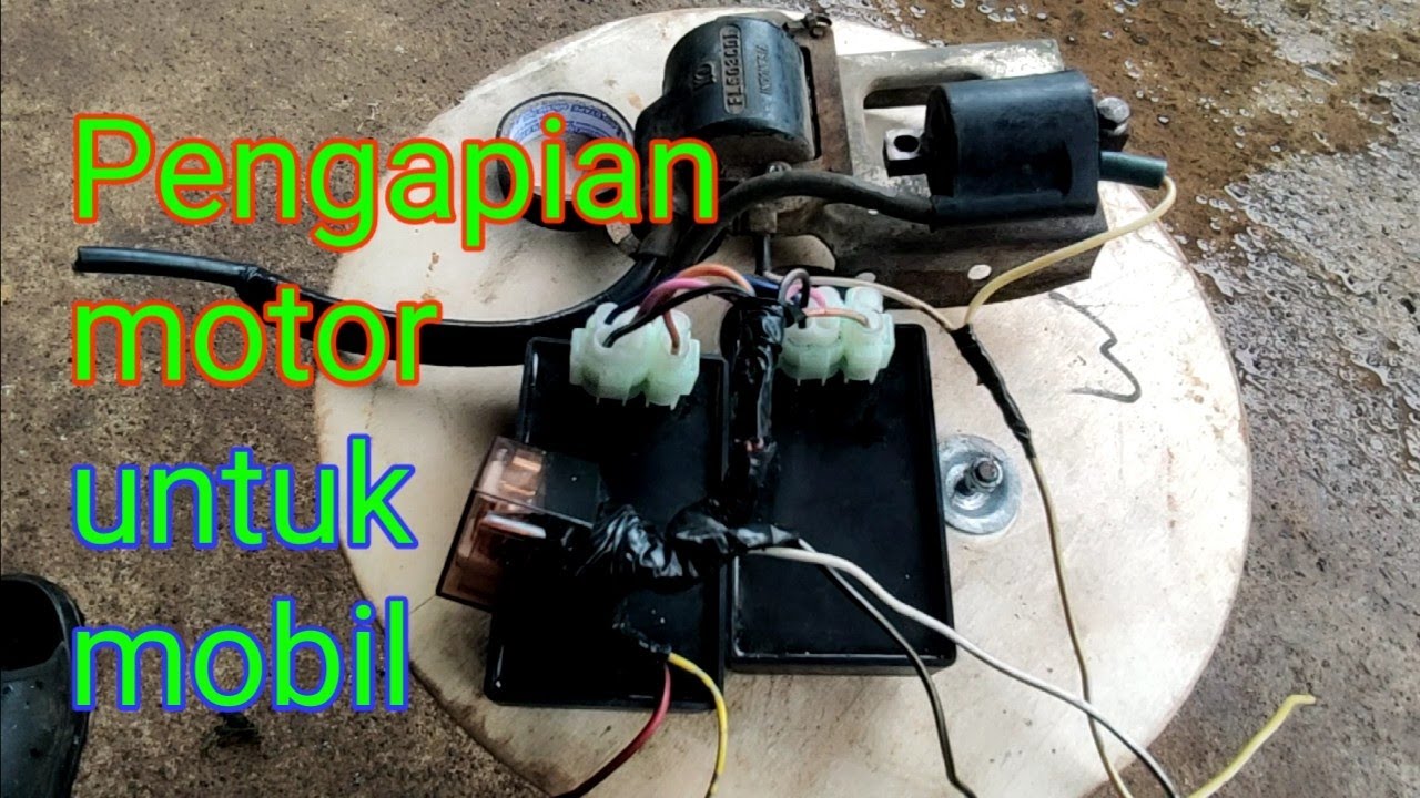 Rakitan CDI motor shogun & koil motor untuk pengapian mobil platina