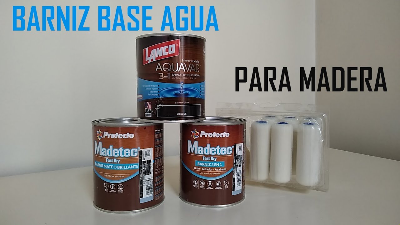 BARNIZ PARA MADERA | BASE AGUA | LANCO - PROTECTO