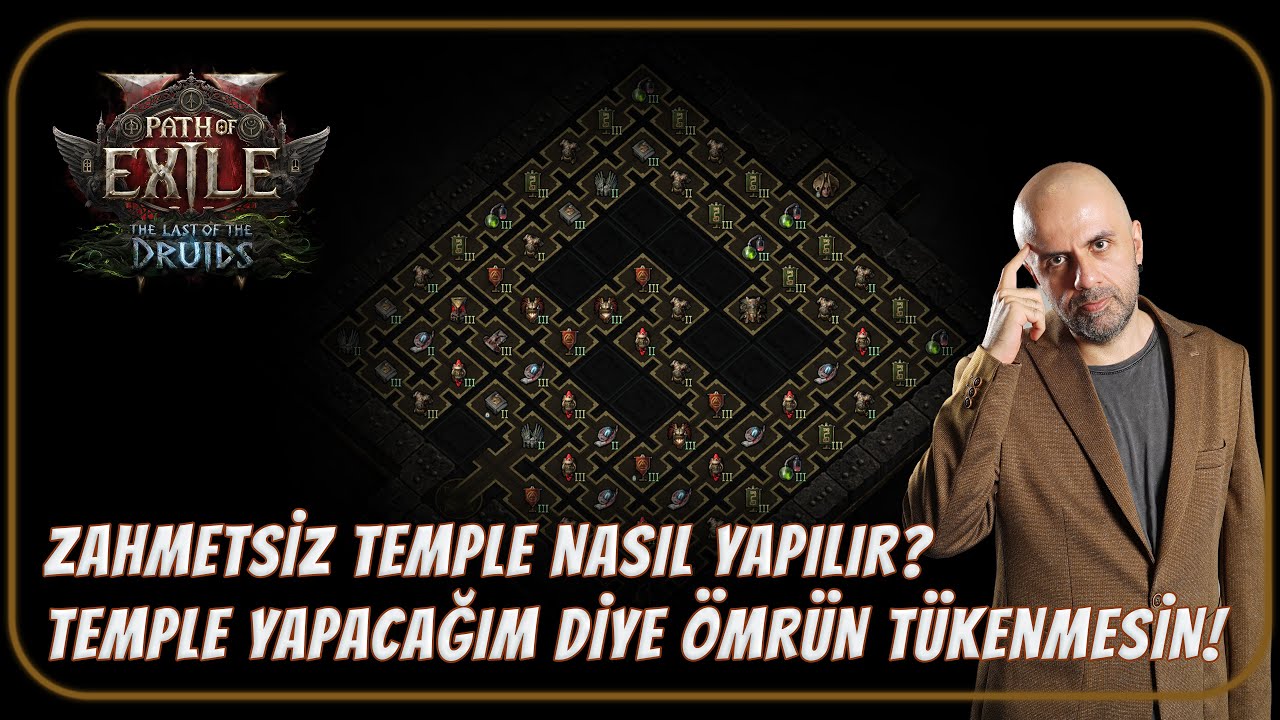 En rahat temple yapma tekniği - Path of Exile 2 - The Last of the Druids