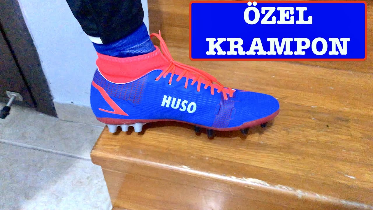 &Ouml;zel Krampon Aldım. Kişiselleştirilmiş Krampon. H&Uuml;SO