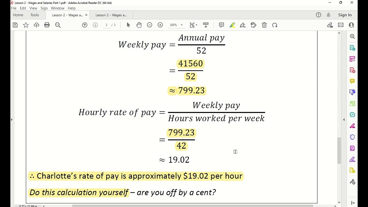 How to Calculate Wages and Salaries - The Basics