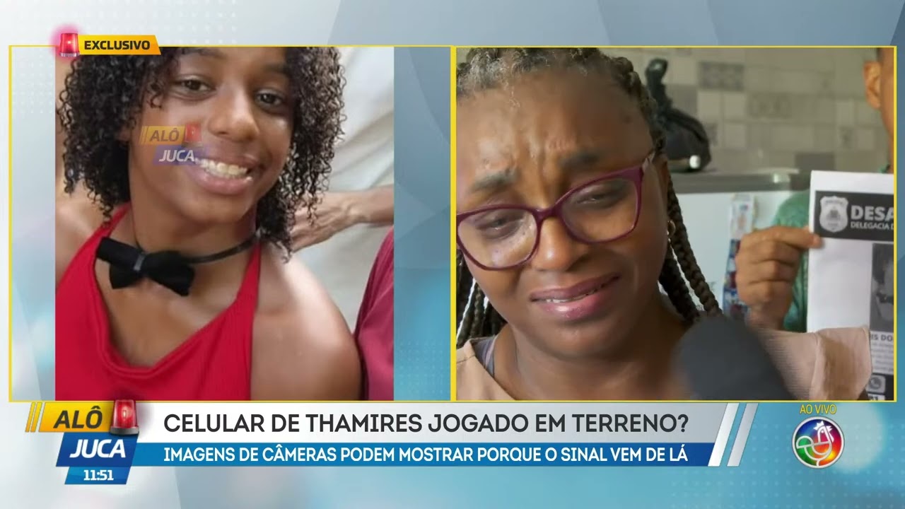 5 dias sem Thamires: Família segue em busca da menina | ALÔ JUCA | TV ARATU