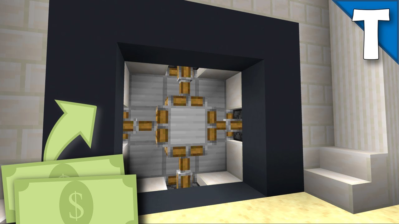 The 3X3 BANK VAULT Door! [Minecraft Bedrock 1.20]