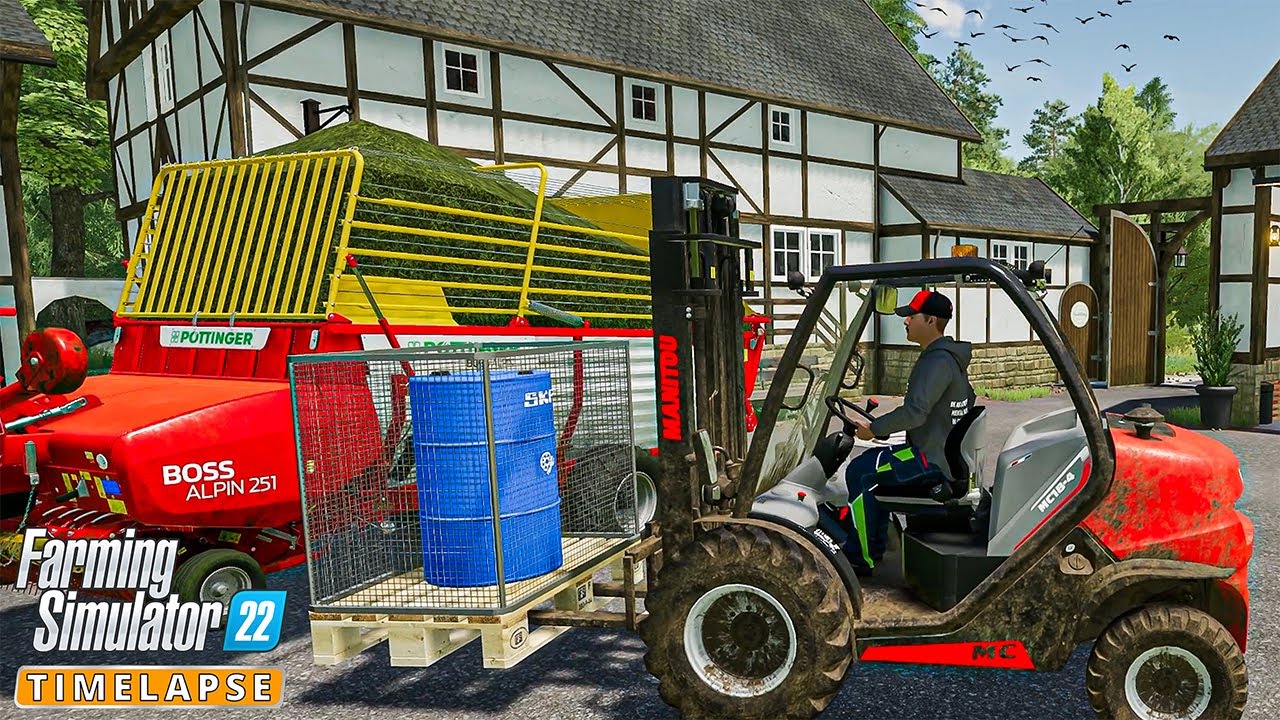 Fruehling 2K23🔹Ep. 22 - 28🔹TWO HOURS of FARMING & MUSIC🔹Farming Simulator 22
