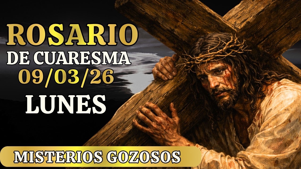 ✝️ Hermoso El Santisimo Rosario de hoy lunes 09/03 Misterios Gozosos Concordia en la familia Gran
