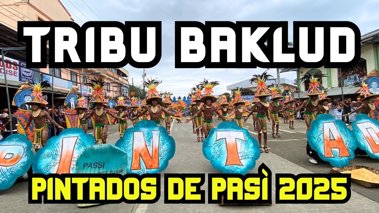 Tribu Baklud - Pintados de Pasi 2025 #pintadosdepasìfestival2025  #TribuBaklud