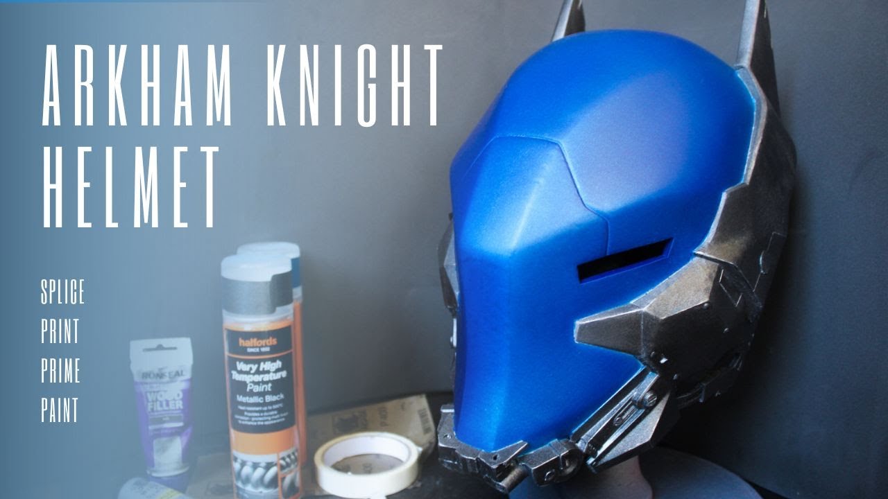 Arkham Knight Helmet Full Build Tutorial