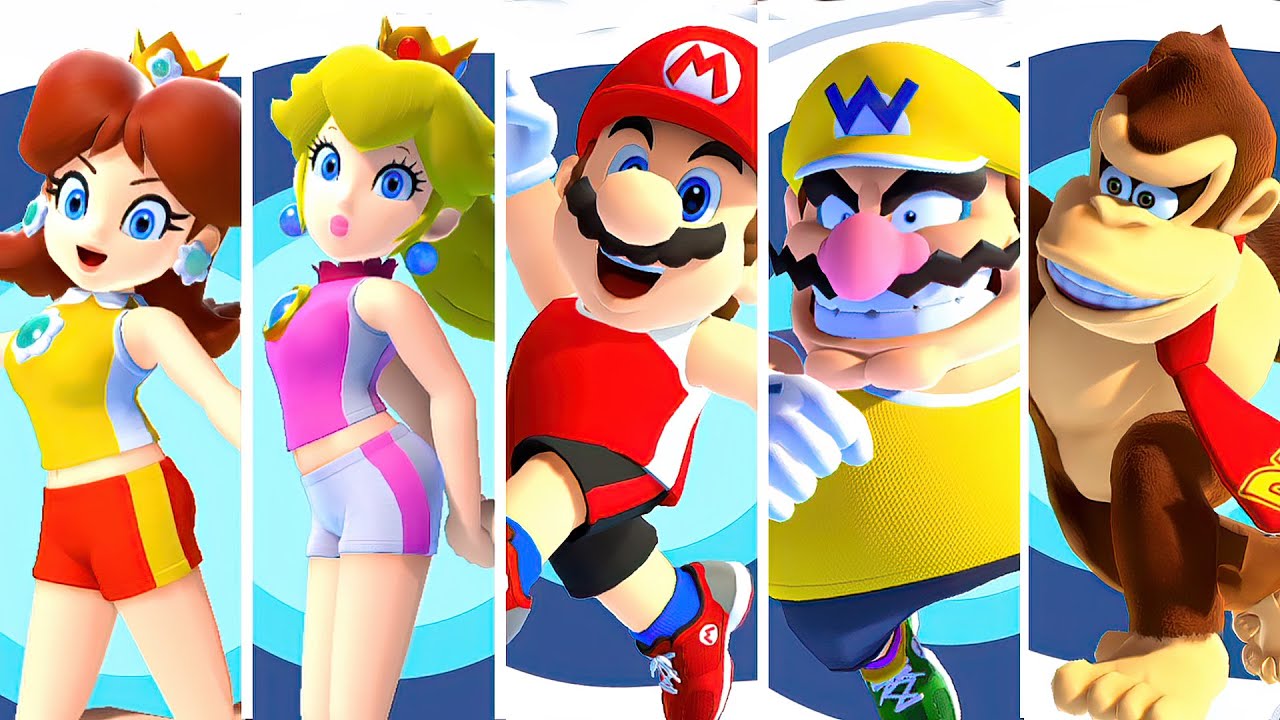 【マリオ＆ソニック東京2020オリンピック】110mハードル 全キャラクター勝つ