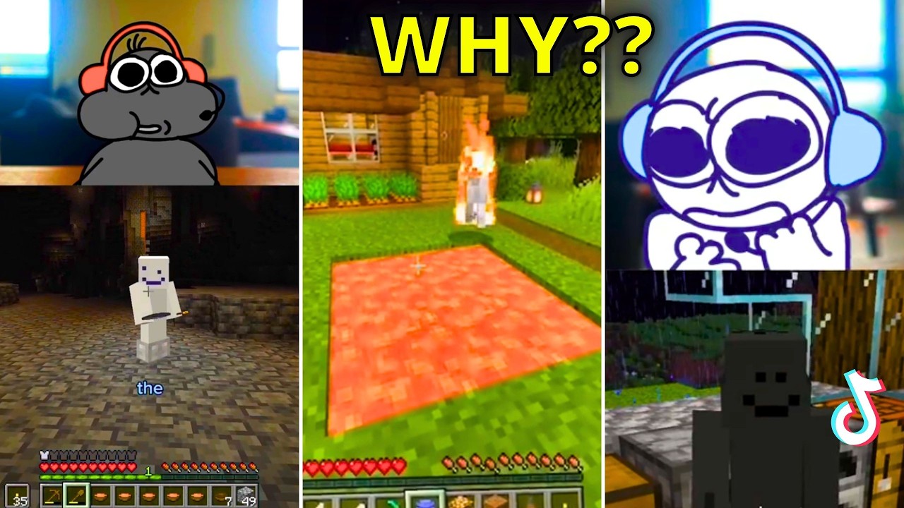 Animated TikToks + Minecraft = Pure Chaos