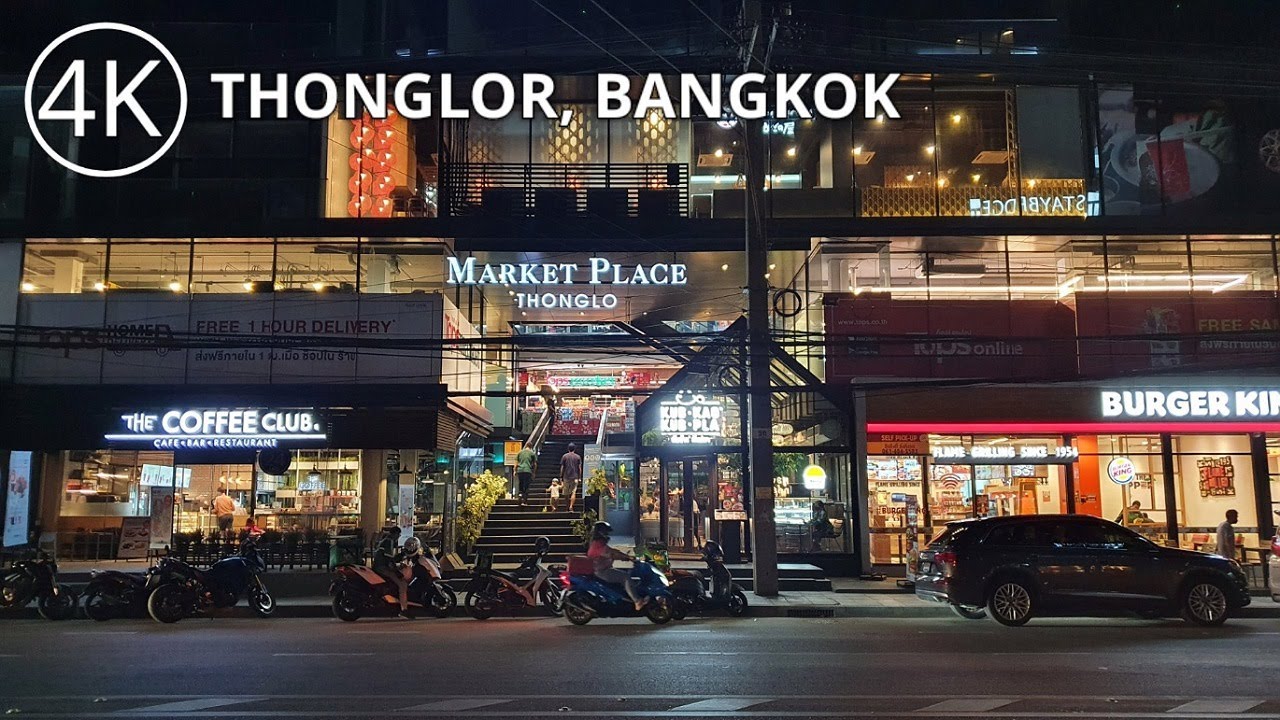 [4K] Bangkok Evening Walk | Thonglor Road (Jan 2021)