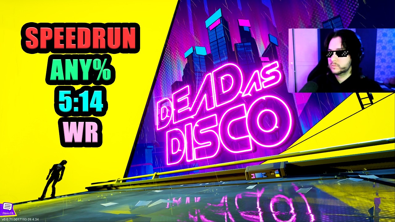 🕺 Dead as Disco Speedrun in 5:14 World Record 🏆 Demo