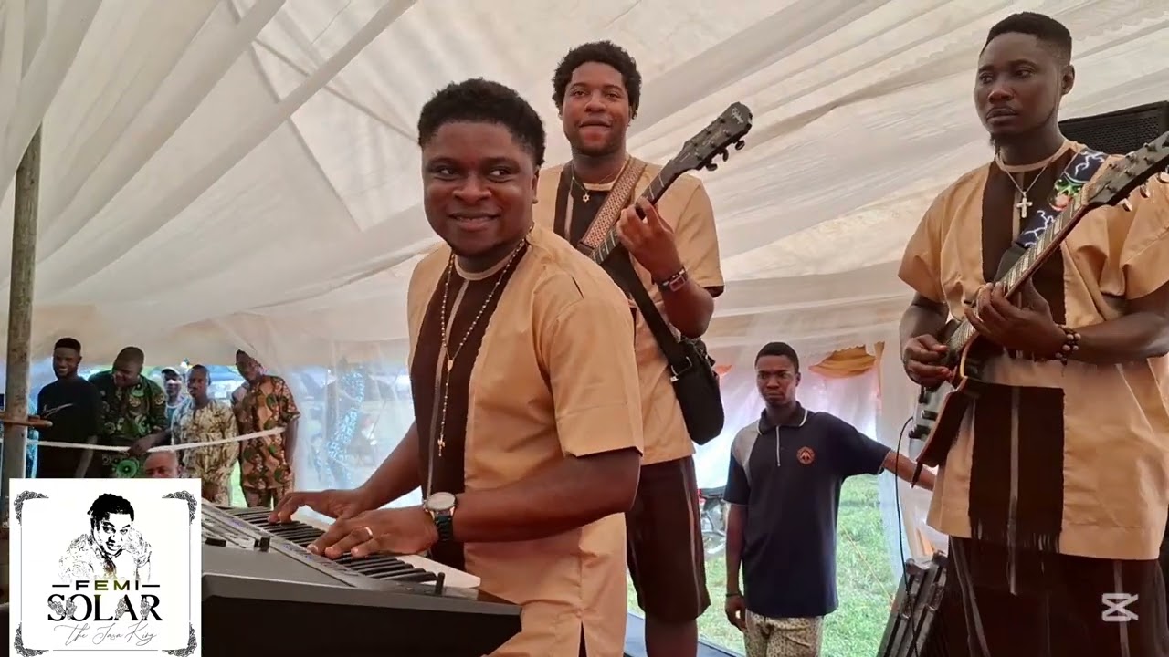 FEMI SOLAR LIVE IN IDERE. ITS  CHIEF BALOGUN AYANDOSU AYANWOLA'S INSTALLATION PARTY.